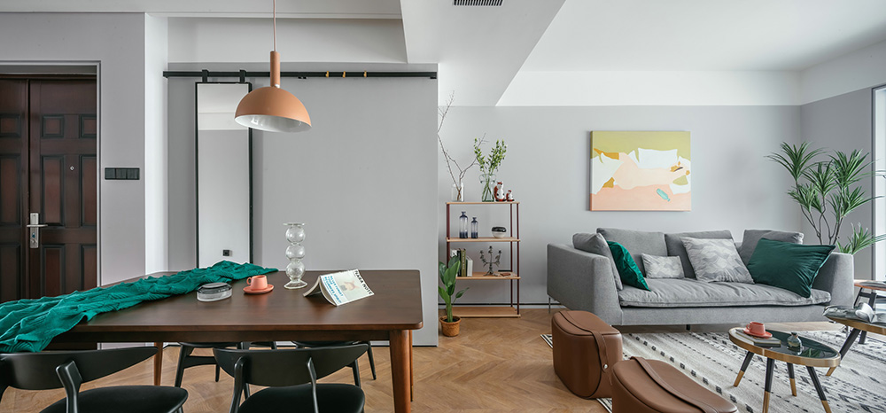 装修公司现代轻奢风格室内装修效果图-客餐厅 装修公司现代轻奢风格室内装修效果图-客餐厅