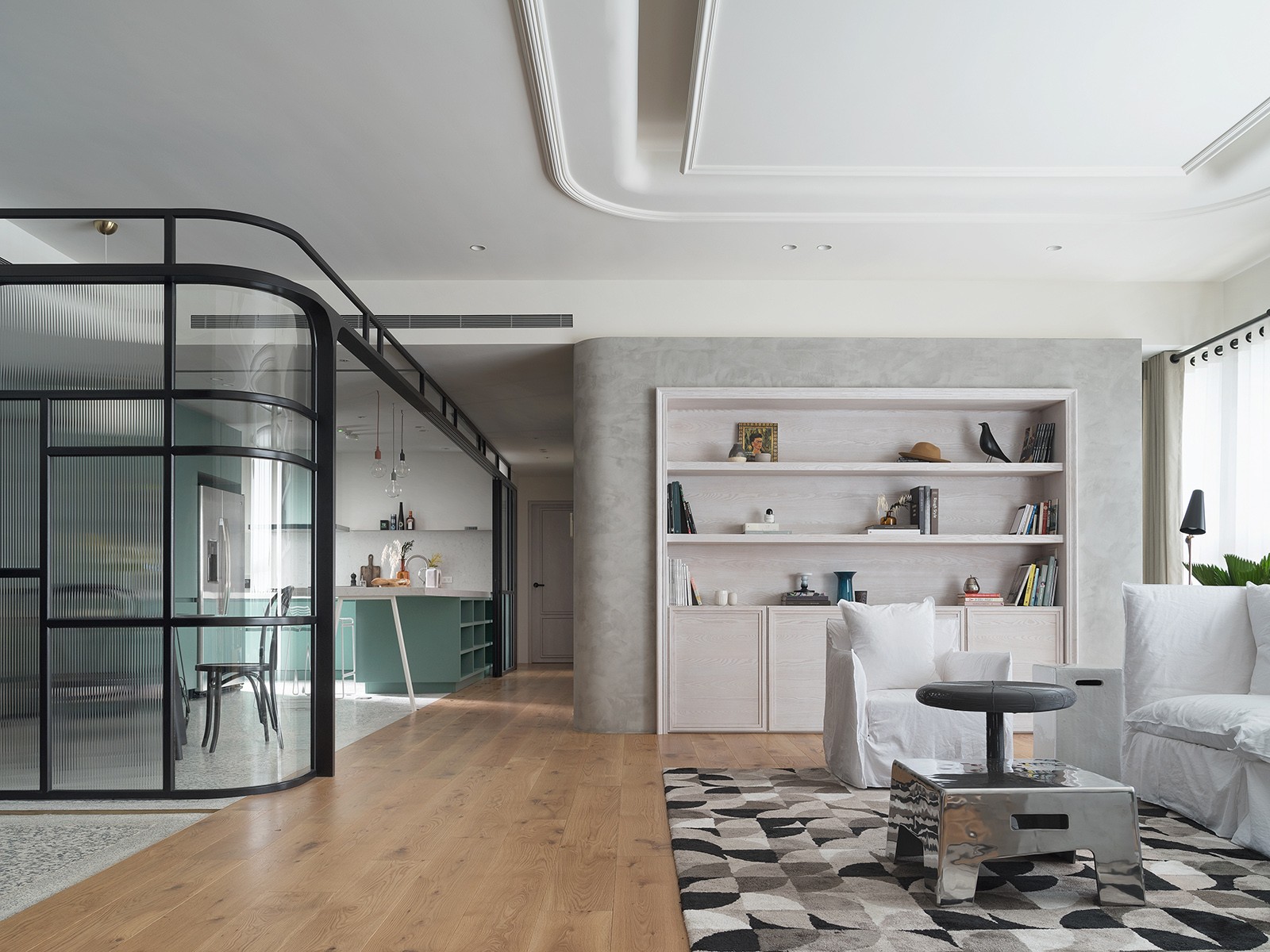 装修案例北欧风格室内装修效果图-开放式厨房 装修案例北欧风格室内装修效果图-开放式厨房