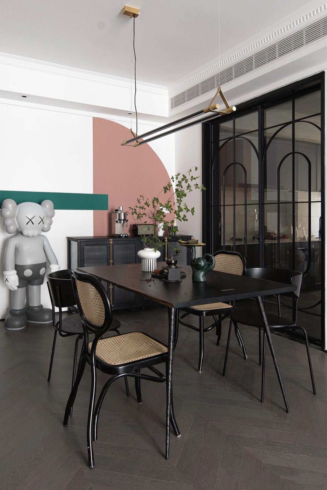 北欧混搭风格家装设计室内装修效果图-餐厅 北欧混搭风格家装设计室内装修效果图-餐厅