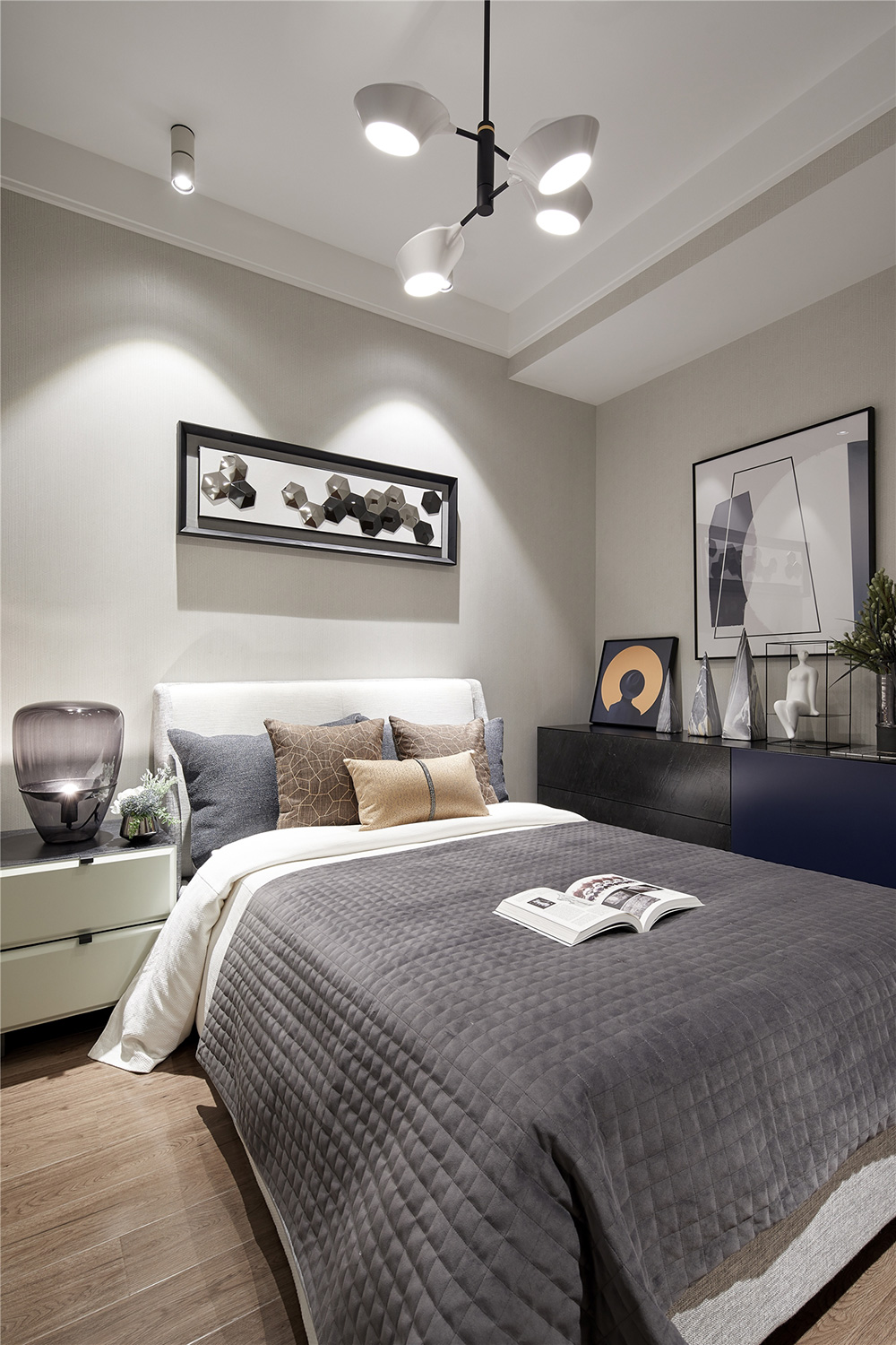 现代前卫风格室内装修效果图-恒大绿洲三居98平米-客卧 现代前卫风格室内装修效果图-恒大绿洲三居98平米-客卧