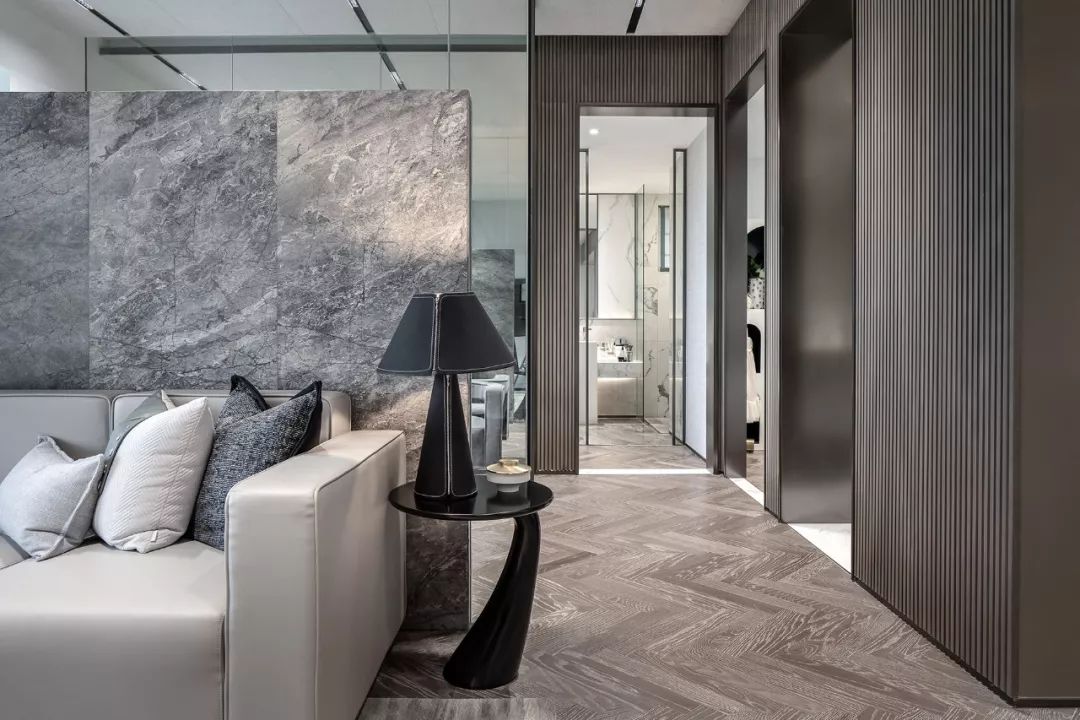 现代轻奢风格室内设计家装案例-走廊